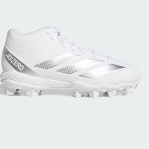 adidas White and Silver Sneakers